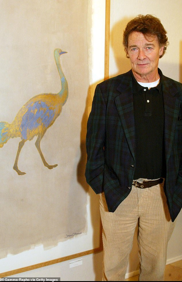 Nicolas-Jacques had an estranged relationship with his mother after she failed to accept motherhood (her son pictured in 2002)