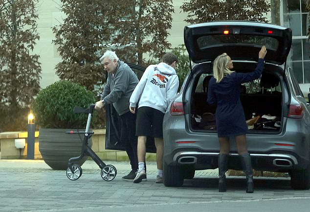 He previously explained he would be spending Christmas with Katie this year