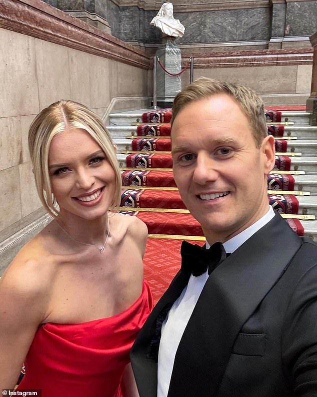 The rare outing comes from the couple amid his 'close friendship' with professional Strictly dancer Nadiya Bychkova (pictured)