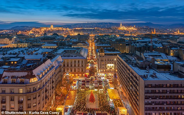 In second place is Budapest, Hungary, with a one night's stay costing £44.84 and a single beer setting you back around £2.29
