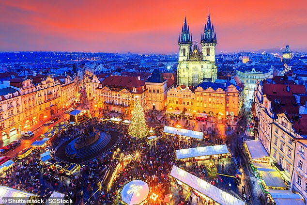 In third place is Prague, Czech Republic, where UK travellers can knock back £2.17 beers and splash out £43.25 on a full meal