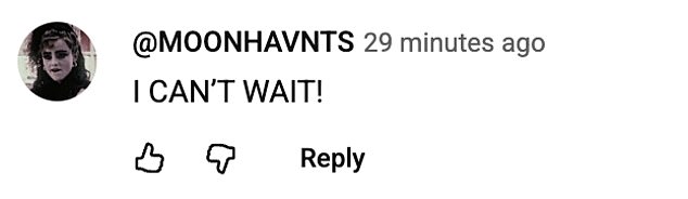 Meanwhile in another throwback clip, a young and cheeky Robbie, who himself quit Take That in 1995, joked: 'We all kissed before the show... in a butch way!'