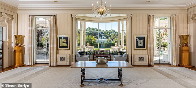 Winnick hired a star architect to restore the home to museum-level standards and outfitted the estate with historic and award-winning works of art