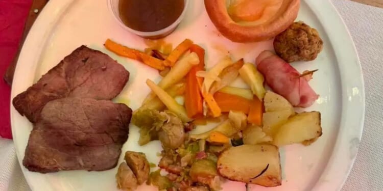 ‘King of Benidorm’ slammed for serving 'rotten' £32 Xmas dinner to Brits… then telling critics ‘I won't cry in my Lambo’