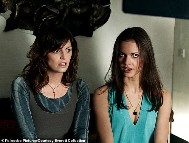 But just as she started to make a name for herself, Brosseau (pictured alongside Elizabeth Whitmere in A Previous Engagement) suffered another depressive episode that saw her struggle to eat and drown her emotions with booze and drugs