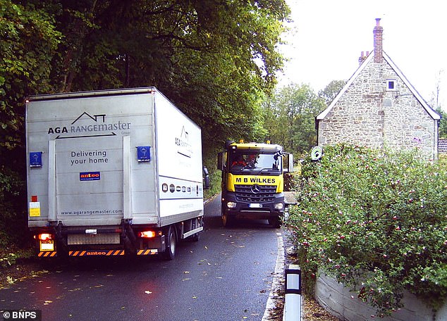 'This road in my eyes is not a safe space for carrying such heavy traffic. Now it is going to be even more unbearable', Vincent Crowse said