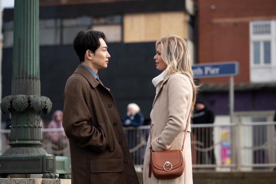 Keita Machida and Nadiya Bychkova in a scene from the film "10 Dance."