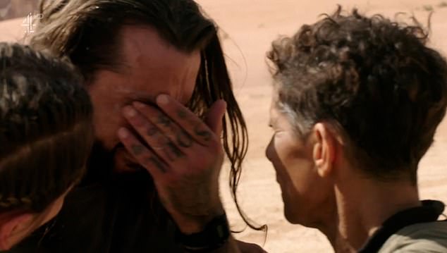 It is not the first time Channel 4 has come under fire for broadcasting scenes of male contestants striking women on the show - in 2022 Pete Wicks went up against Jennifer Ellison during the milling challenge