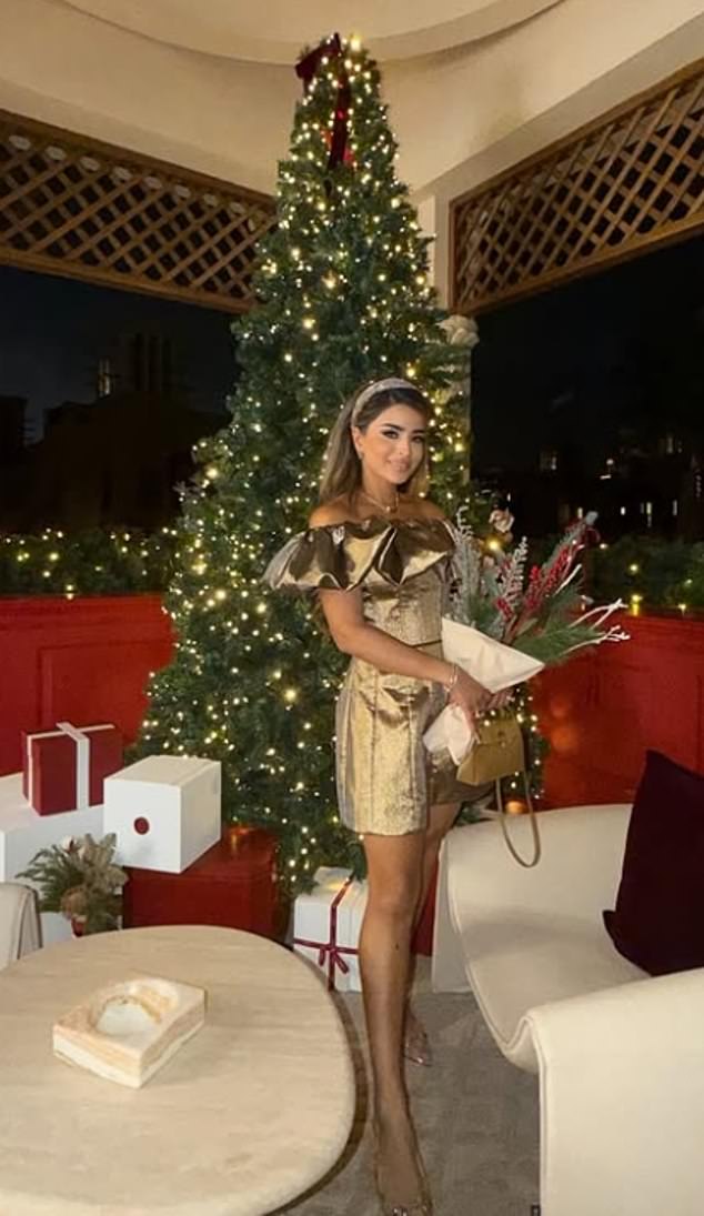 Safa, 35, (pictured) was belittled by some social media users - with prayers she didn't ask for and sarcastic comments about Christians and Catholics celebrating Eid