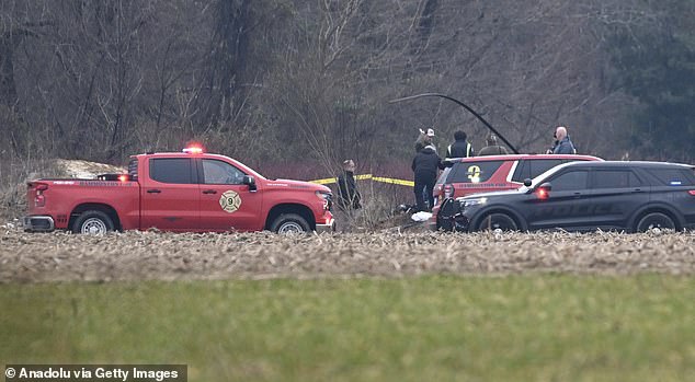 An examination of the accident site was conducted on Monday by the Investigators with the National Transportation Safety Board