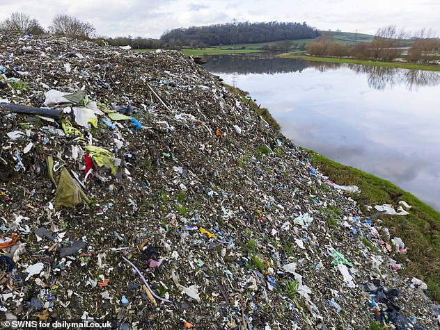 Highnam Parish Council has lodged a formal complaint to the chief executive of the Environment Agency over its lack of action over the site (pictured)