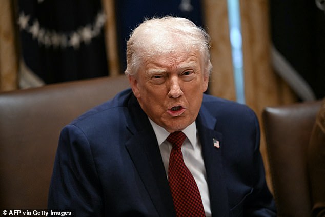 The revelation comes just hours afterPresident Donald Trump revealed the military had 'hit' an area in Venezuela where boats are loaded with drugs