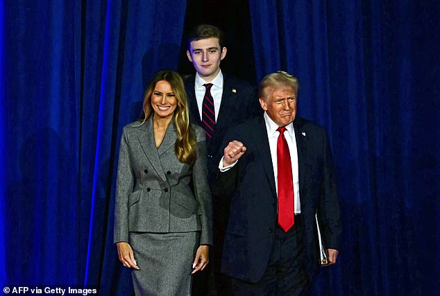 The president will finally be reunited full time with Barron as he is set to live in Washington, all while remaining an NYU student