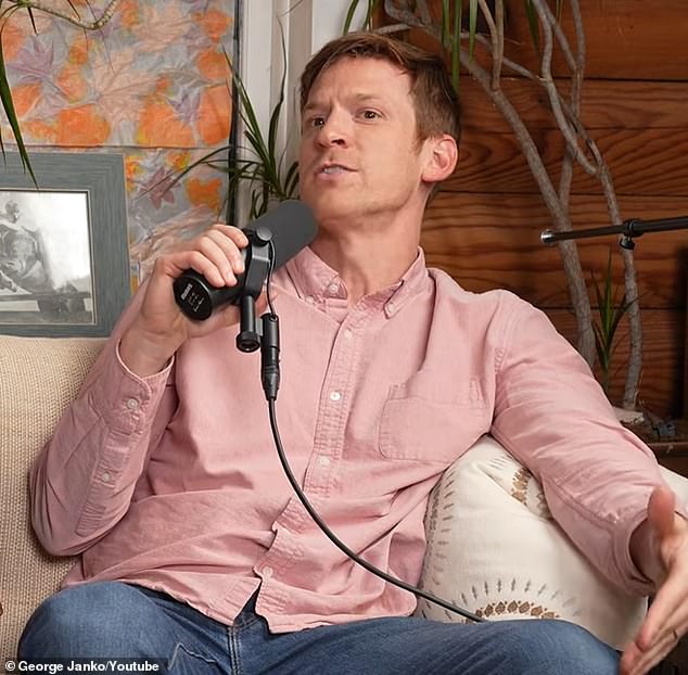Influencer pastor Stuart Knechtle (pictured), 37, revealed that 19-year-old Barron Trump is 'very close' to accepting Christianity after the two had a late night phone call