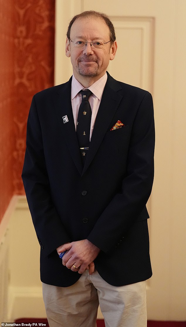 An MBE for voluntary prison worker Carl Portman for encouraging inmates to play chess