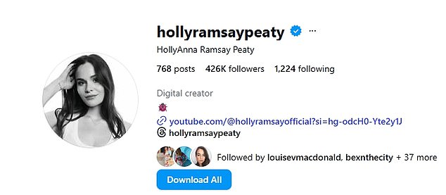 It comes after Holly changed her name in a move that may surprise many after her wedding risked being overshadowed by the bitter family feud