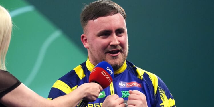 'Not bothered' - Luke Littler's interview in full as he's compared to Catherine Tate in World Championship outburst
