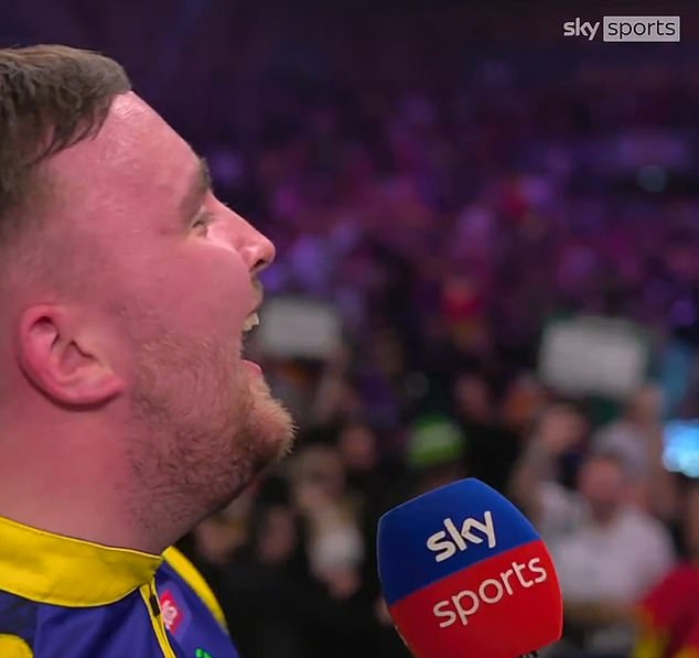 Some fans accused Littler of arrogance after mocking the crowd, but others defended his reaction to the crowd