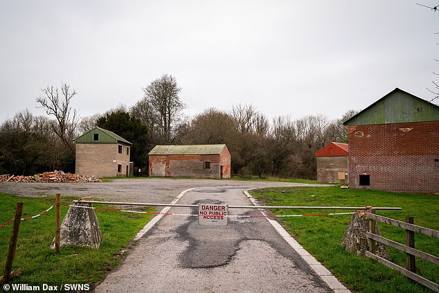 Even during open days, the areas of the village that are accessible to the public are tightly controlled