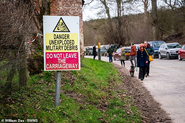 Despite the ghost-town feel, Mr Skelton says that the village is actually a lovely and tranquil place to work