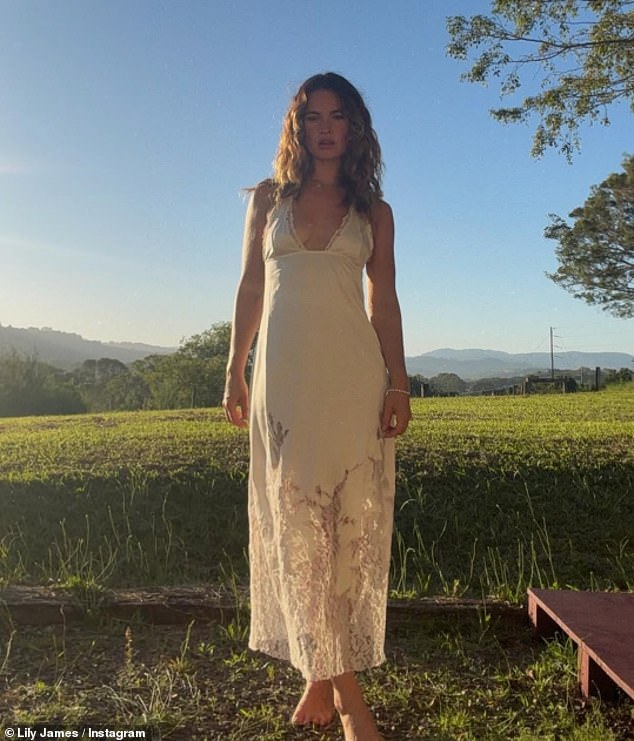 Lily declared she's 'grateful and excited for the near year' as she reflected on the good times to come for 2026