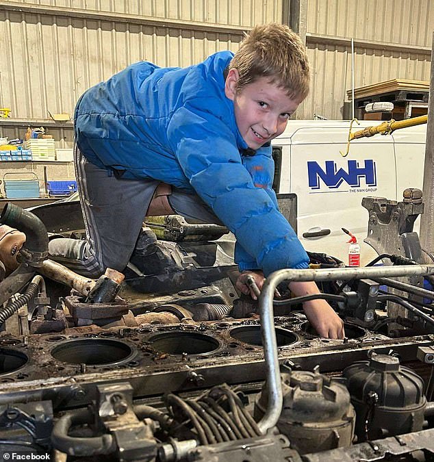 Police have now confirmed Aaron tragically died on Boxing Day from his injuries