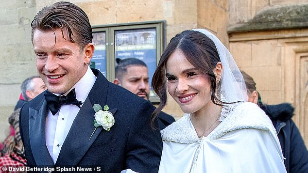 The Olympic swimmer, 31, said 'I do' to Holly Ramsay, 25, in a lavish wedding in Bath last weekend that drew crowds