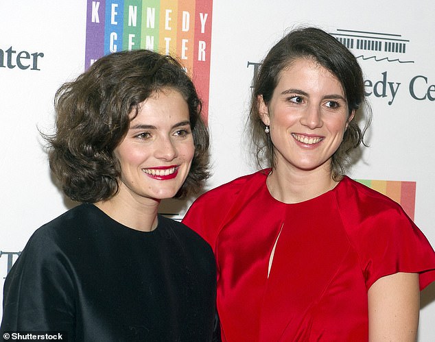 Pictured: Rose Kennedy Schlossberg and Tatiana Schlossberg at the Kennedy Center Honors Gala Dinner in Washington DC in December 2014