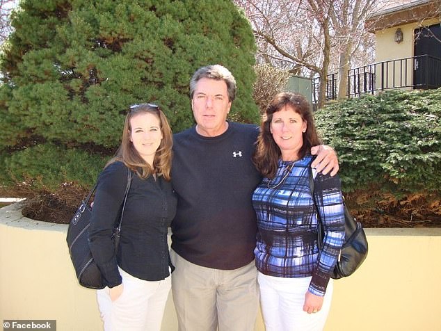 Bill and Linda Stevenson pictured with their daughter Christina Vettori (left)