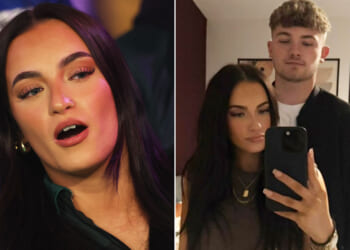 Charlie Manby's girlfriend gets special permission to watch his loss at Ally Pally after she was blocked from last match