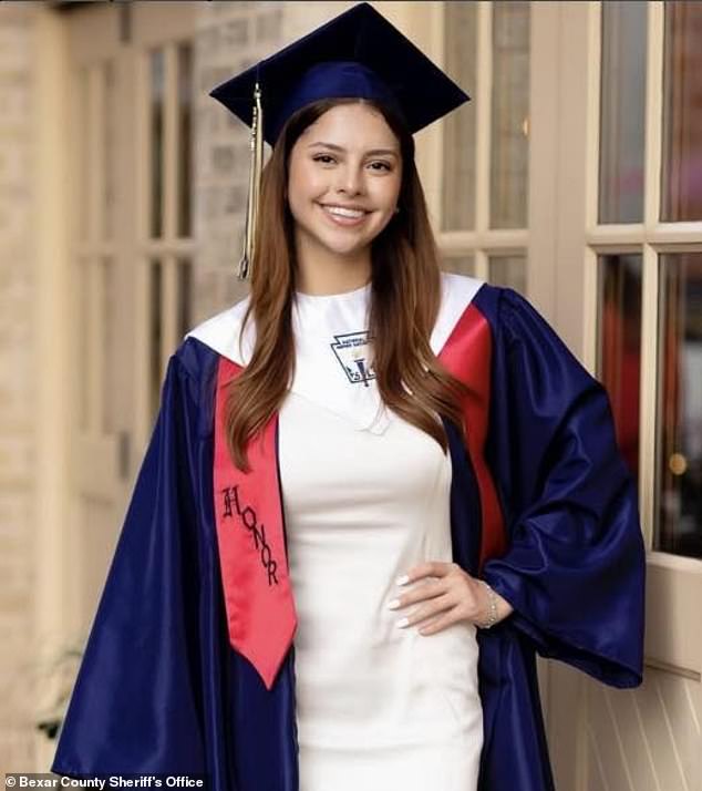 On Tuesday, the Bexar County Sheriff's Office said that a body, along with a firearm, had been found in a field 'very close to Camila's home'