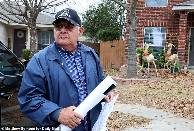 One person who has been helping with the search efforts is 69-year-old Frank Trevino,  a retired salesman who helped organize search parties for the past 25 years