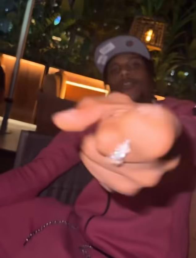 The rapper (pictured) reached number six in the British hip-hop charts last year with his album, Tina's Boy, while he was behind bars