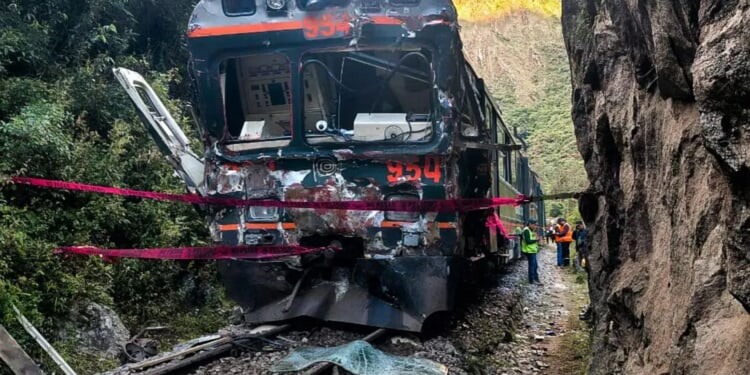 One dead and dozens seriously injured after trains packed with tourists have horror crash head-on near Machu Picchu