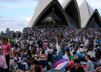 New Year's Eve: Parties in full swing across the world as first nation sees in 2026 - live updates