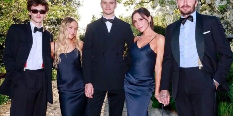 David Beckham posts emotional tribute to his family