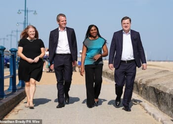 Donna Jones, the Conservative candidate for mayor of Hampshire (above left), warned of 'monumental' 'long-term harm at a time when the economy is already under enormous strain.