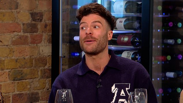 Now, Sian said: 'Oh she's [Miriam] very naughty,' while co-host Jordan North (pictured) agreed: 'Very naughty, one of our favourite guests this year, we had her on recently'