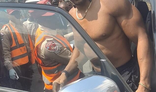 Joshua was in a horrific car crash that killed two of his best friends in Nigeria on Monday