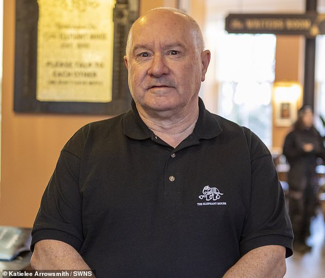 Owner David Taylor (pictured) confirmed Potter fans were finally welcomed back on Monday