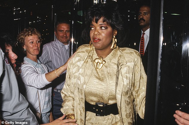 Despite Graham's steady support, Winfrey admitted there were moments early in their relationship when her own insecurities surfaced (seen at the Mike Tyson vs Michael Spinks Fight in 1988)