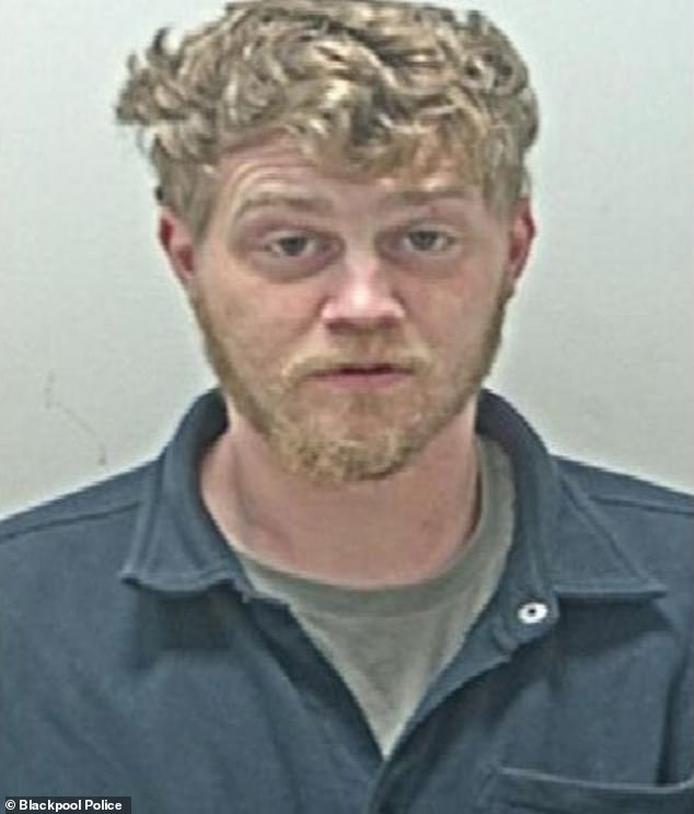 Andrew Burrows, 26, was sentenced to three-and-a-half years behind bars in October for several offences including attacks on NHS staff