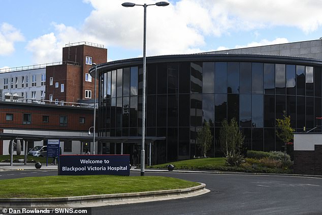 Two criminals, Andrew Phillips and Andrew Barrows, have recently been sentenced to years in prison for attacking staff at Blackpool Victoria Hospital (pictured)