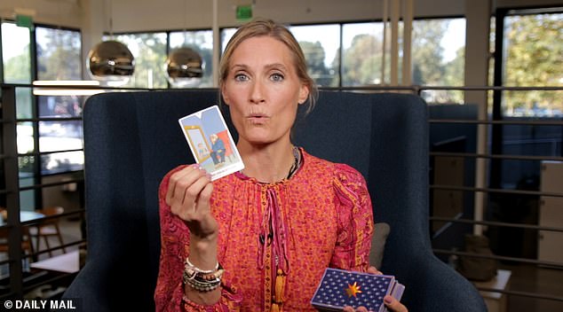 The Hierophant - a card that can represent higher education - was pulled in regards to Kim's legal future