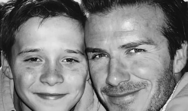 'You are my life': Sir David Beckham extends the biggest olive branch yet to estranged son Brooklyn as former footballer pays tribute to his family in emotional New Year's Eve post