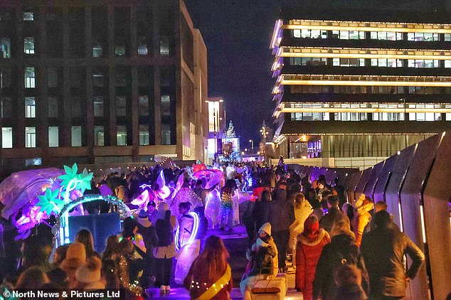 New Year celebrations begin in Sunderland with a community parade through the city