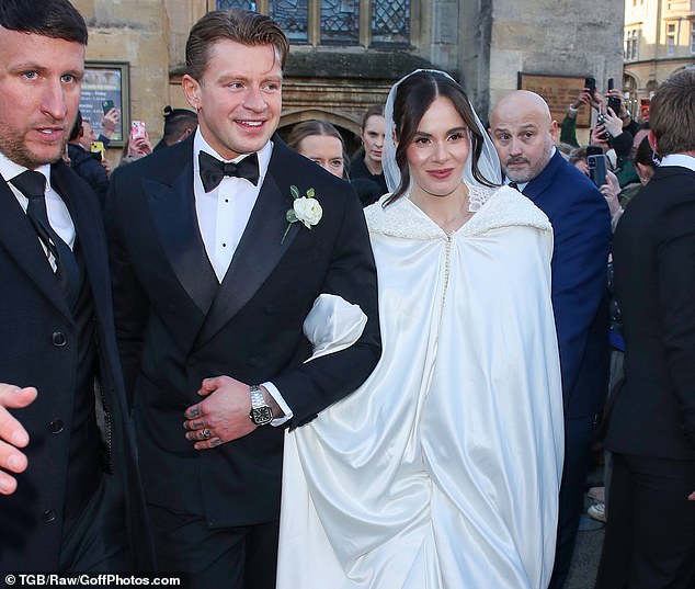 Peaty, a devout Christian, exchanged vows with Gordon Ramsay's influencer daughter at Bath Cathedral on December 27 following an explosive family row