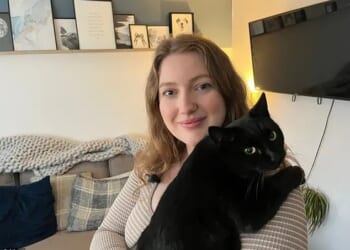 Jilly Fretwell, 29, received a call to say her cat Bindi had been handed into a vets - FIVE years after she vanished