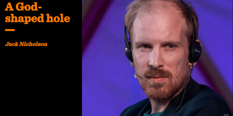 A God-shaped hole | Jack Nicholson