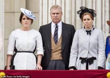 Beatrice, right, and Eugenie are facing a dilemma about whether to spend Christmas at Sandringham or with Andrew at Royal Lodge
